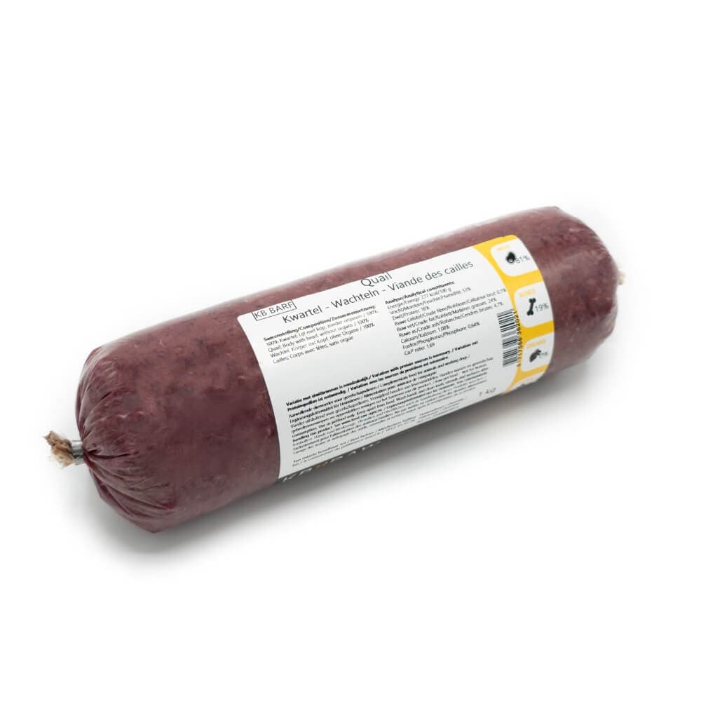 KB BARF - Carcasse De Cailles Moulues