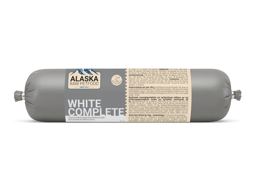 Alaska Dog Complete - White