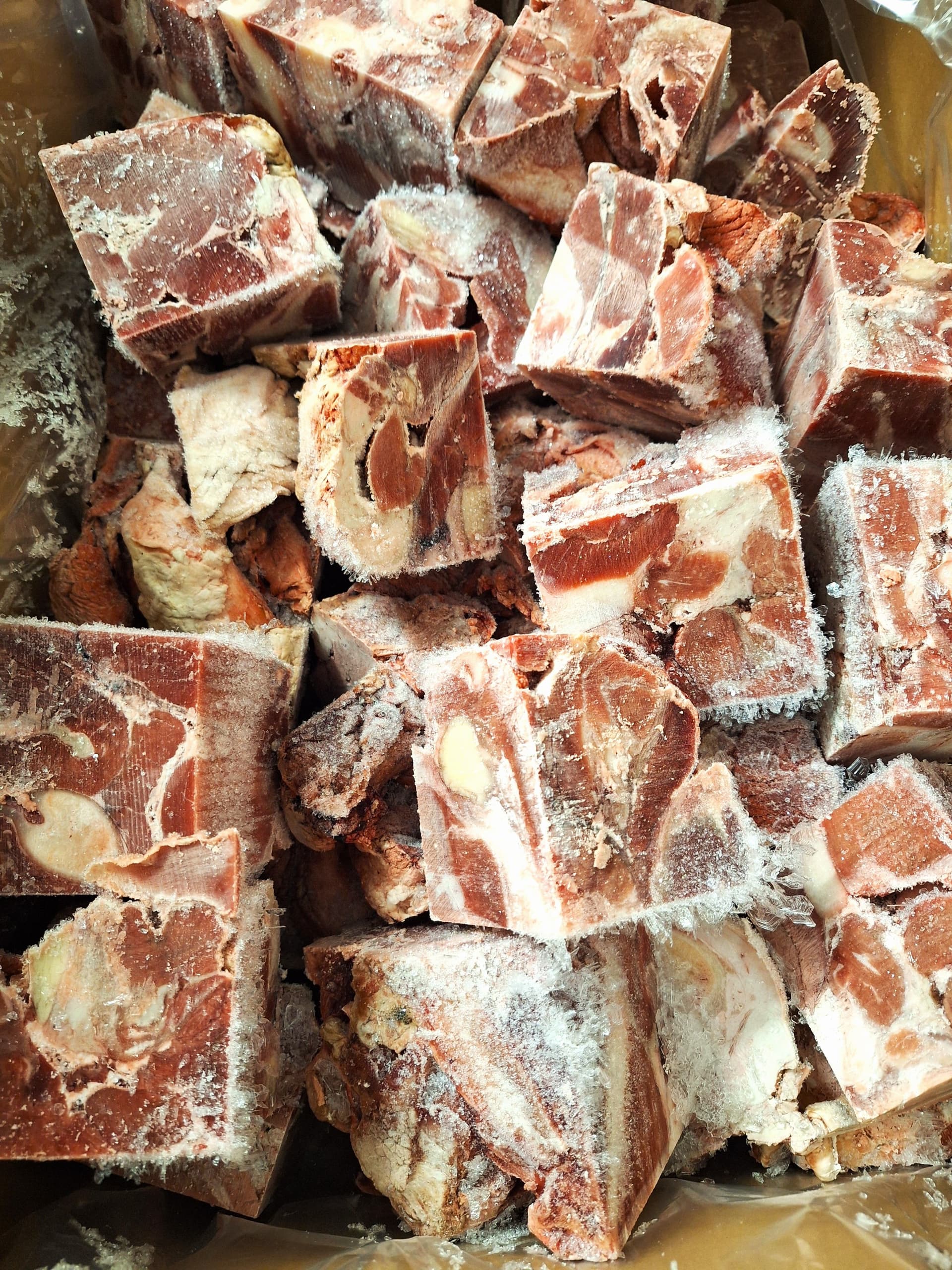 Viande de boeuf (95%) IQF 10 x10 cm