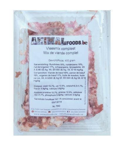 Animalfoods Mix de Viande Complet