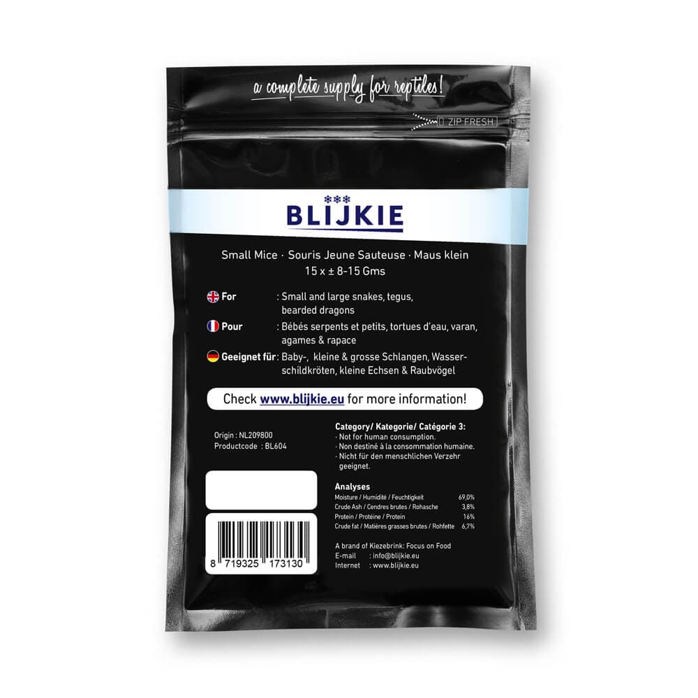 Blijkie BF Souris Petite (8-15 g) - 20x15 pcs.