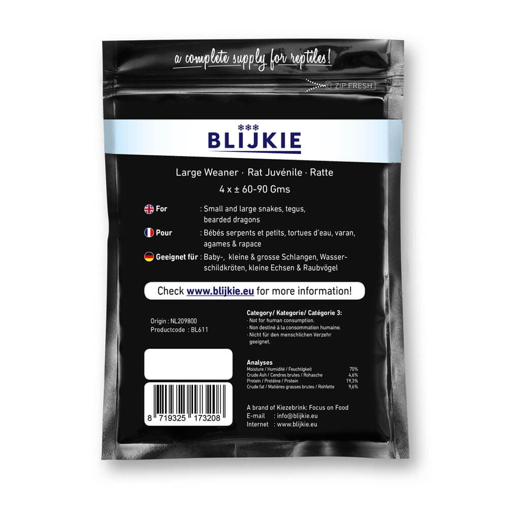 Blijkie BF Rat Sevré Grand (60-90 g) - 15x4 pcs.