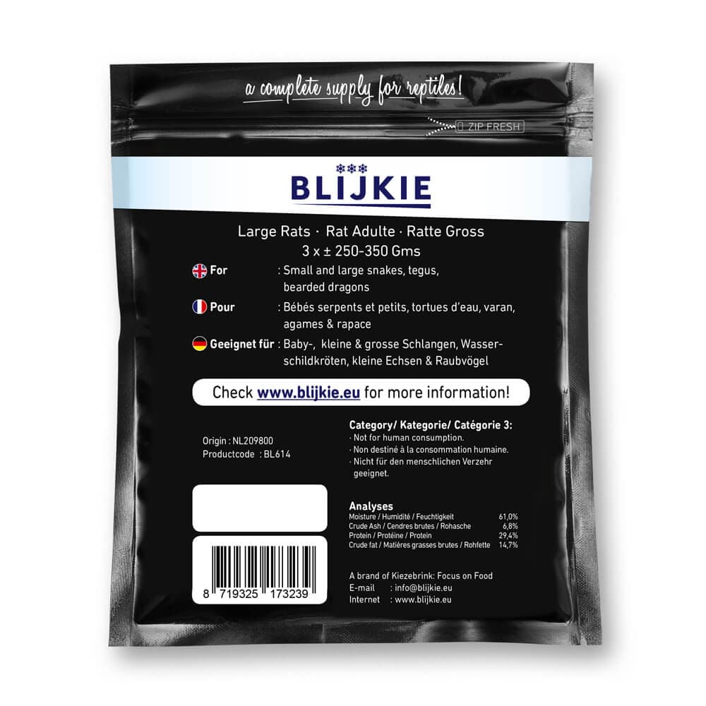 Blijkie BF Large Rat (250-350 g) - 10x3 st.