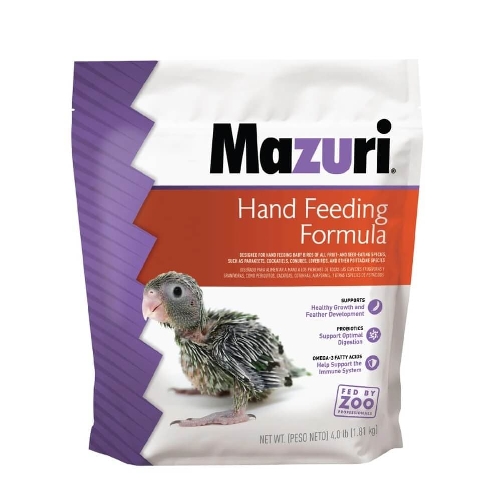 Hand feeding formula