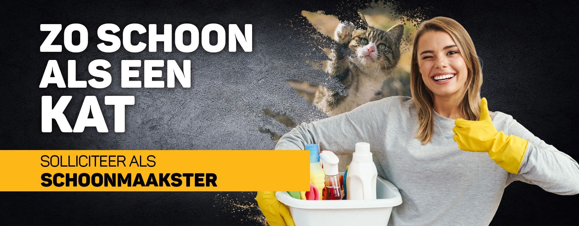 Schoonmaker vacature